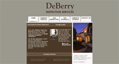 Desktop Screenshot of deberryinspections.com