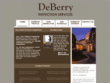 Tablet Screenshot of deberryinspections.com